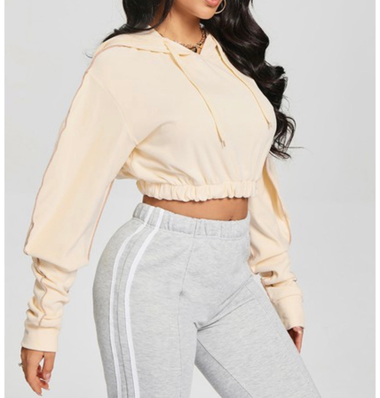 Apricot Crop Hoodie