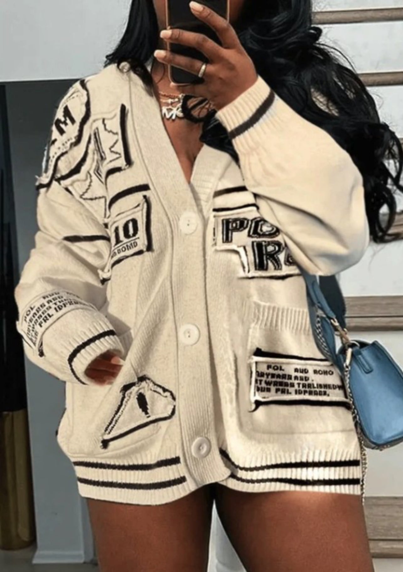 Oversized Plush Cardigan