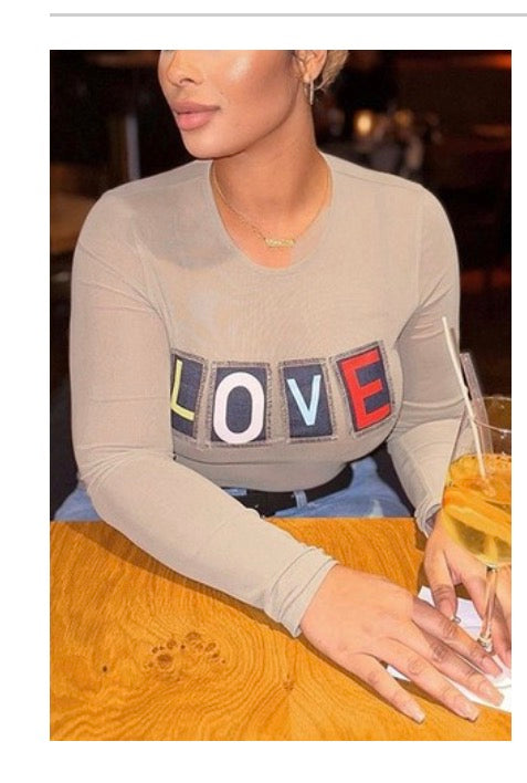 Love Me Sheer Crop Top
