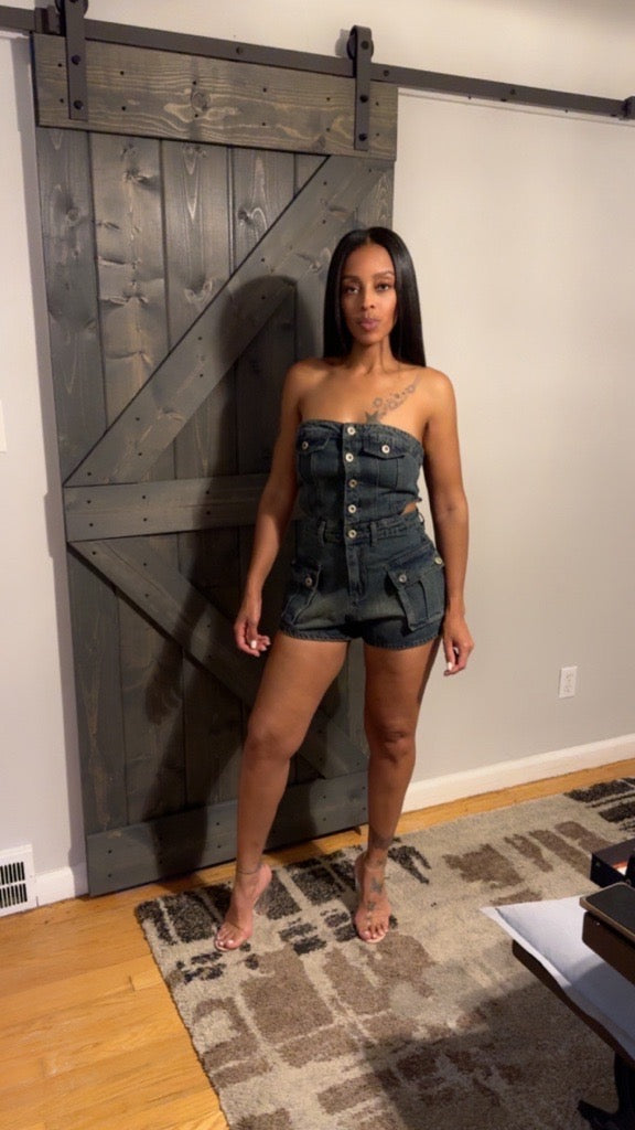 Denim Jumpsuit