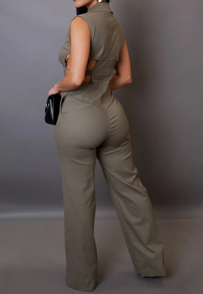 Olive Juice Jumpsuit