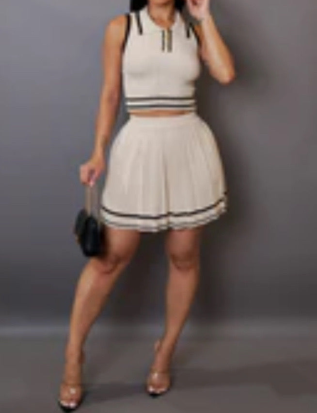Courtside Skirt Set