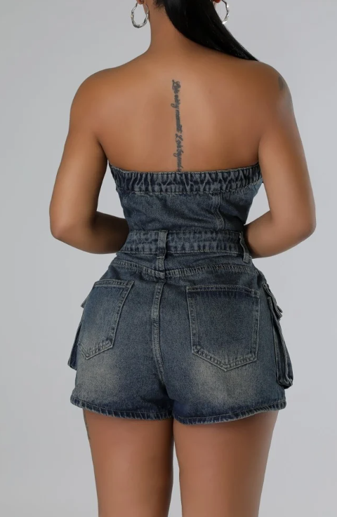 Denim Jumpsuit