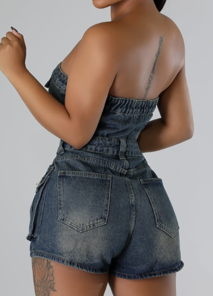 Denim Jumpsuit