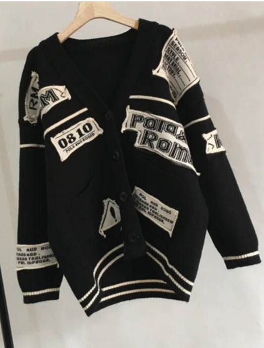 Oversized Plush Cardigan