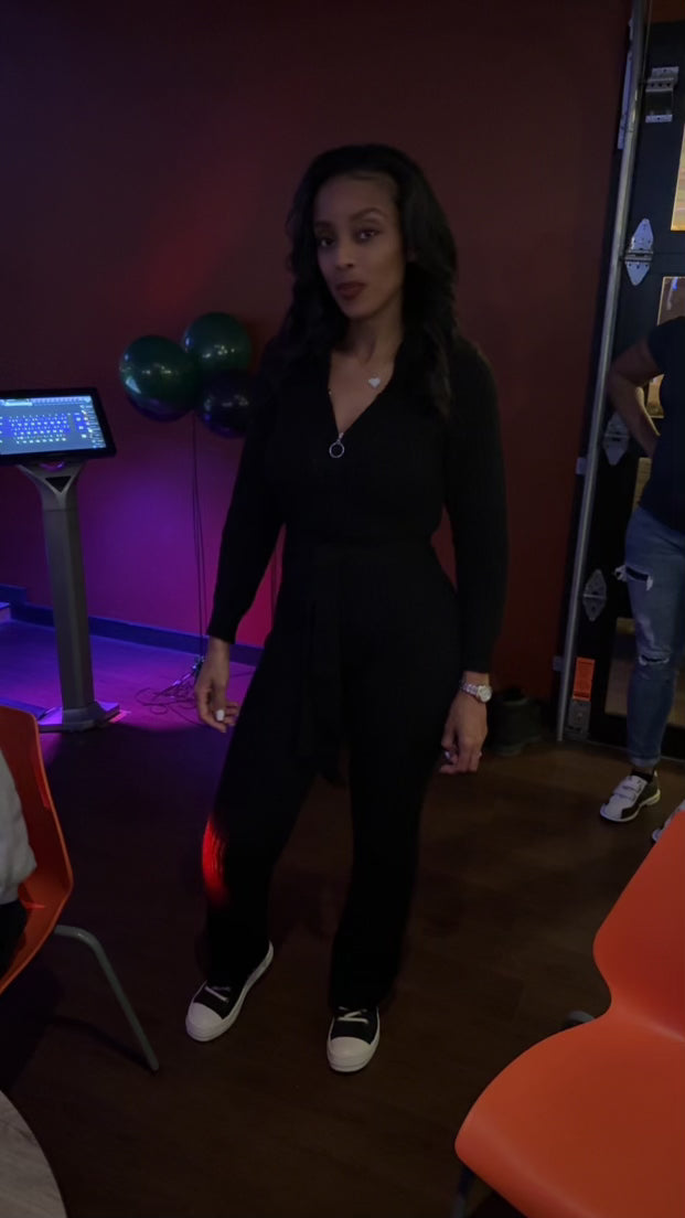 Sexy Sweater Jumpsuit