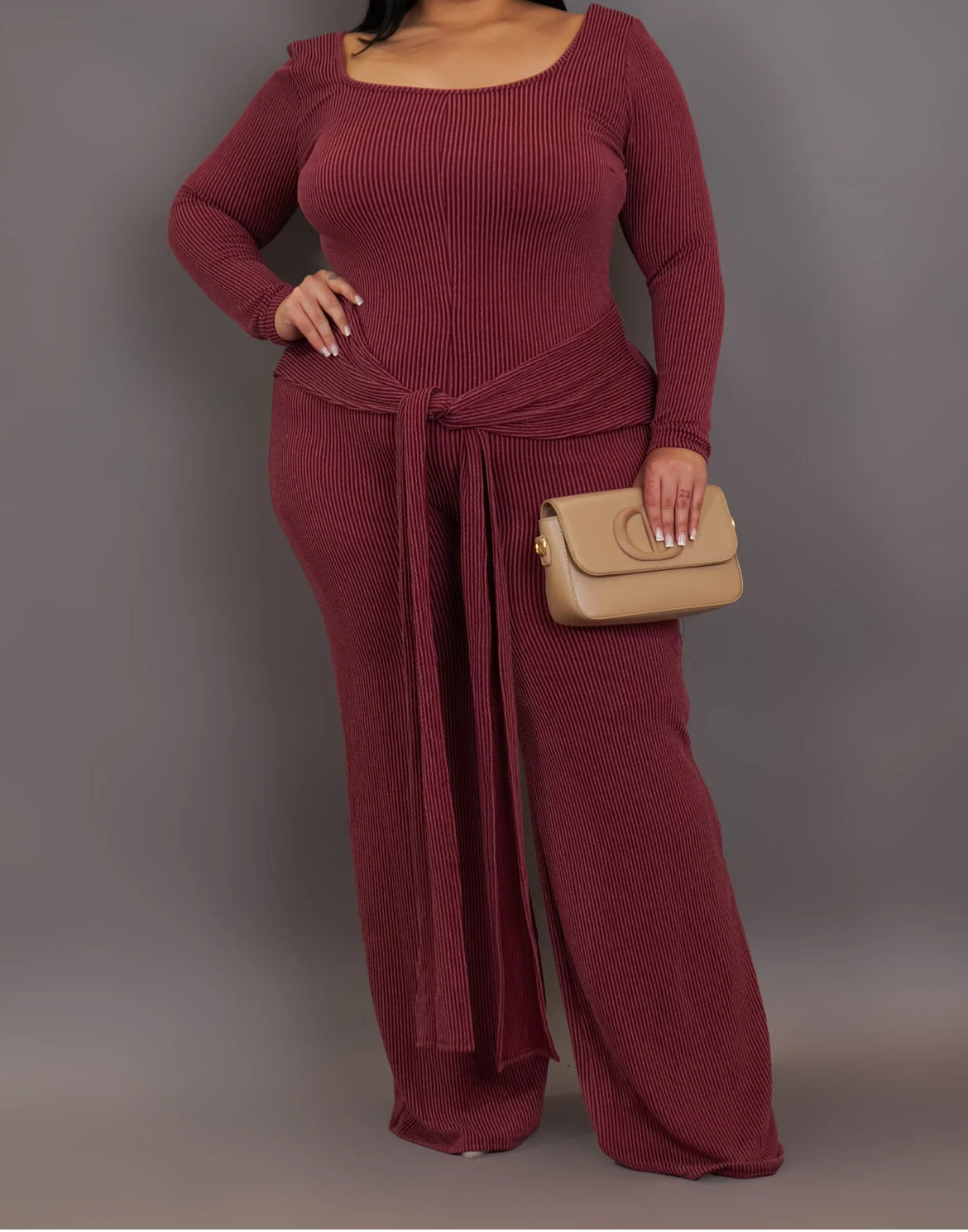 Winery Jumpsuit (Plus)