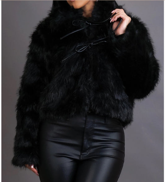 Rub Me Faux Fur Jacket