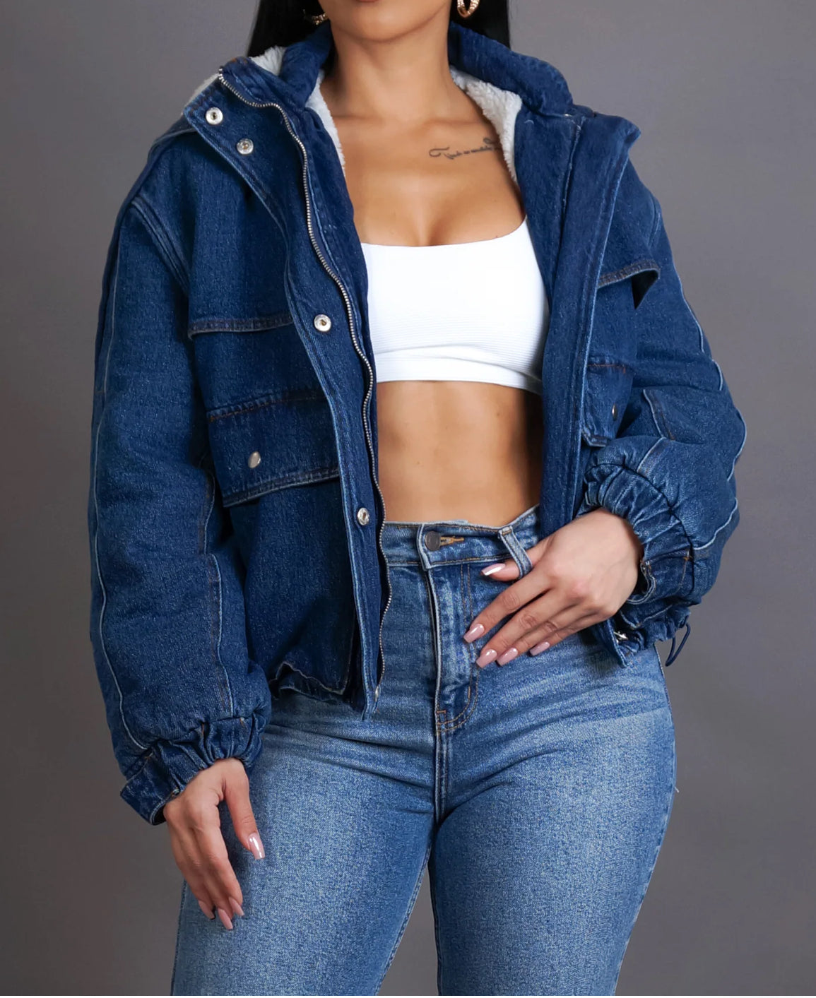 Jeanne Sherpa Jacket