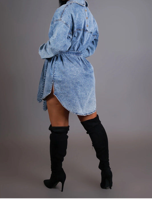 Denim Mini Dress